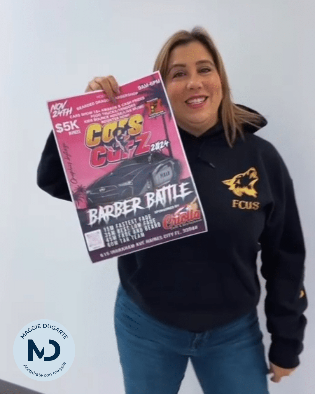 Maggie Dugarte Barber Battle 1